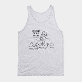 Toss a coin Tank Top